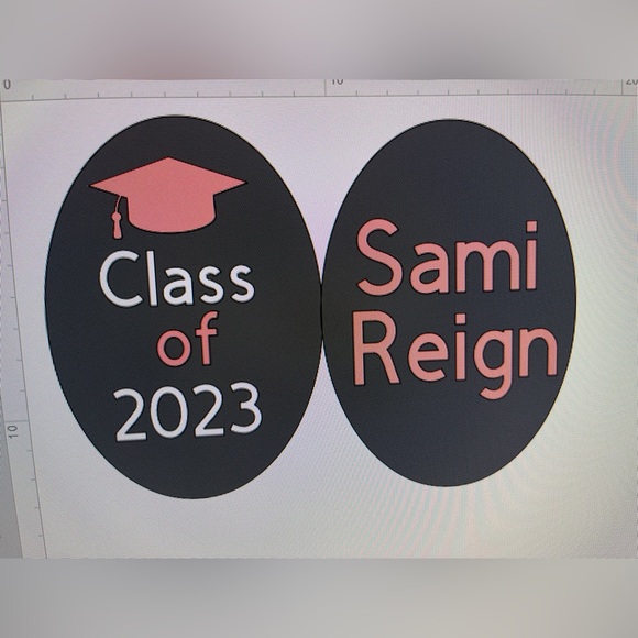 Custom Graduation elephant - Picture 2 of 3